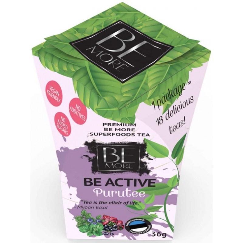 Be more BE ACTIVE Purutee 36 g foto